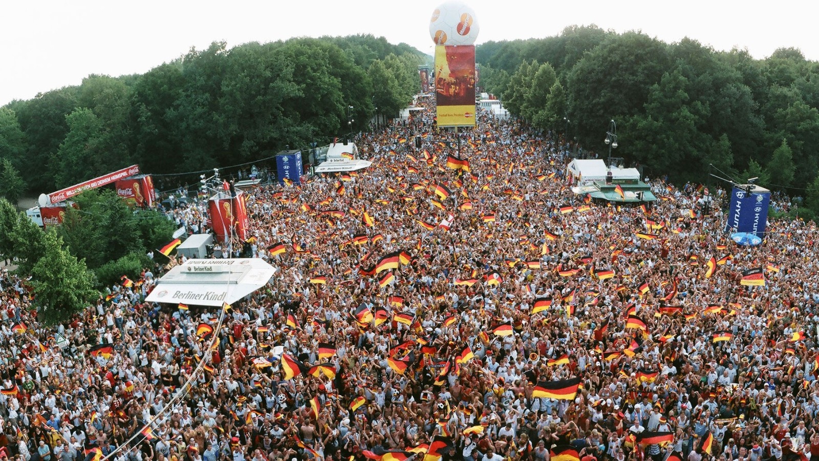 Berlin bekommt zum deutsch-deutschen Finale seine Fanmeile