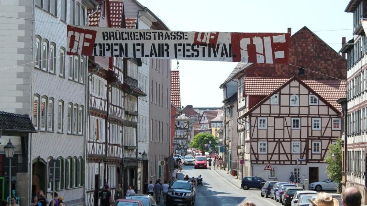 Urlaub vom Gehirn in Eschwege: Das Festival Open Flair
