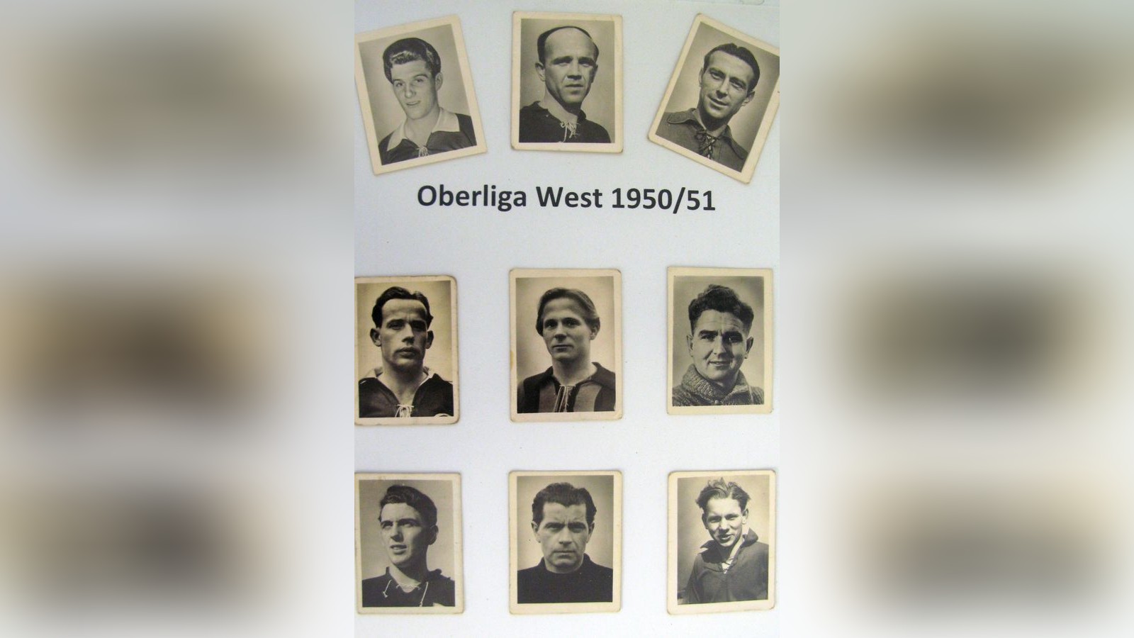 Fußballbilder aus der Oberliga 1950/51