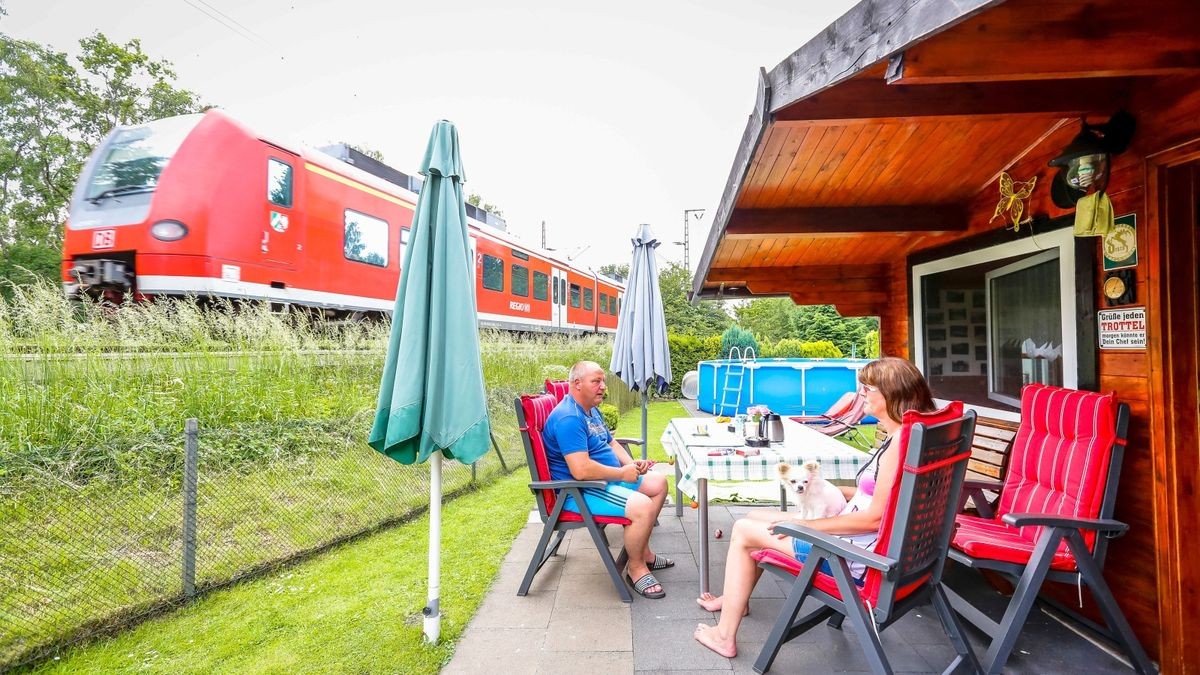Ausbau der BetuweLinie gefährdet Oberhausener Gartenidyll