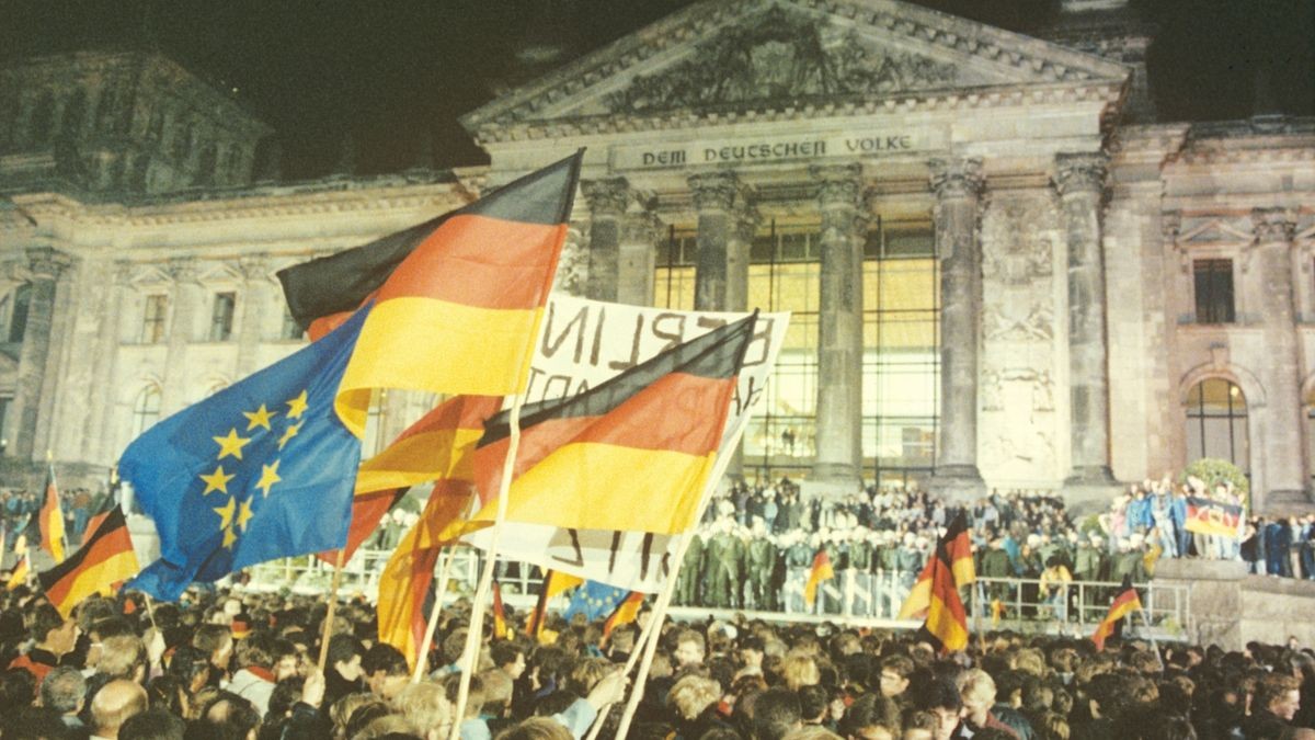 Wann War Die Wiedervereinigung Von Deutschland Wie Promis die Wiedervereinigung erlebten