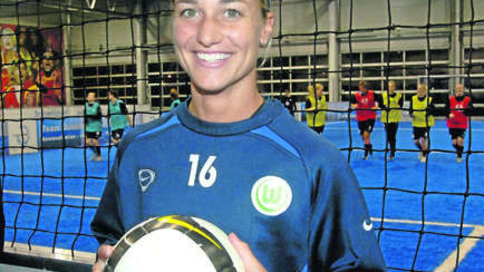 Sie stand auf der Liste der Weltfußballerinnen