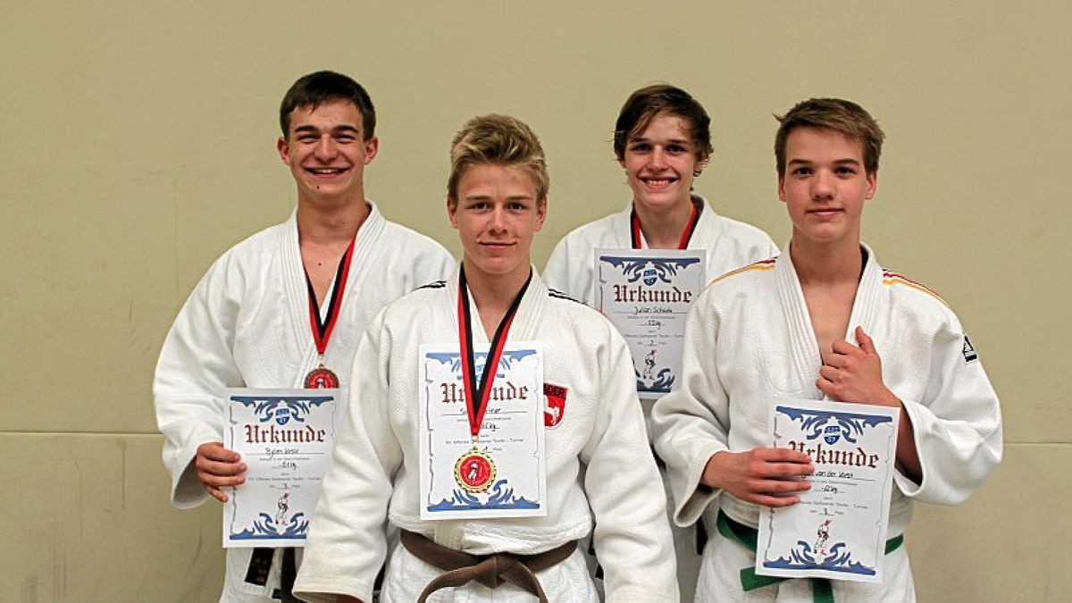 SFVJudoka holen Medaillen