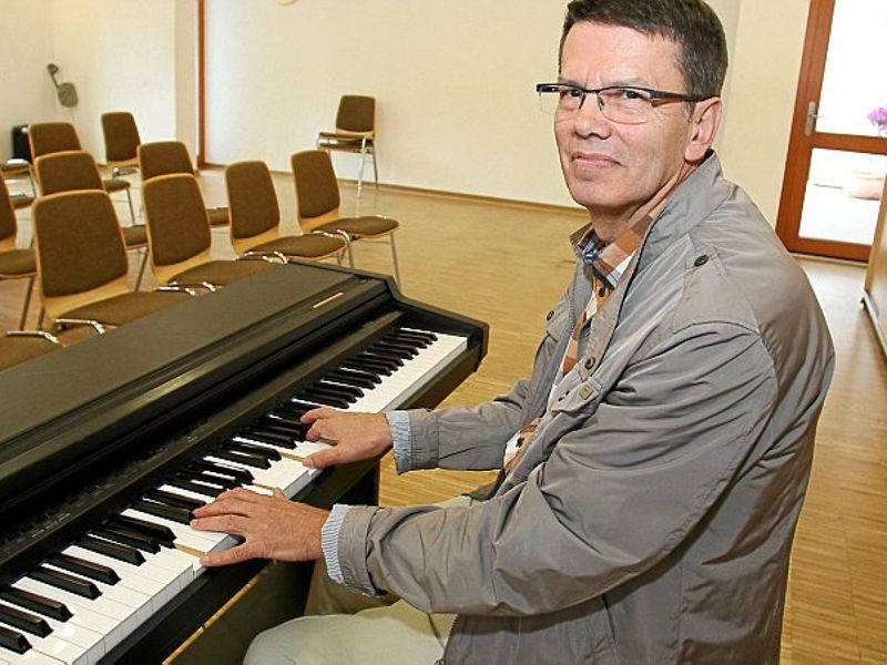 Detlev Pagel gibt seit 40 Jahren bei den Sängern den Ton vor