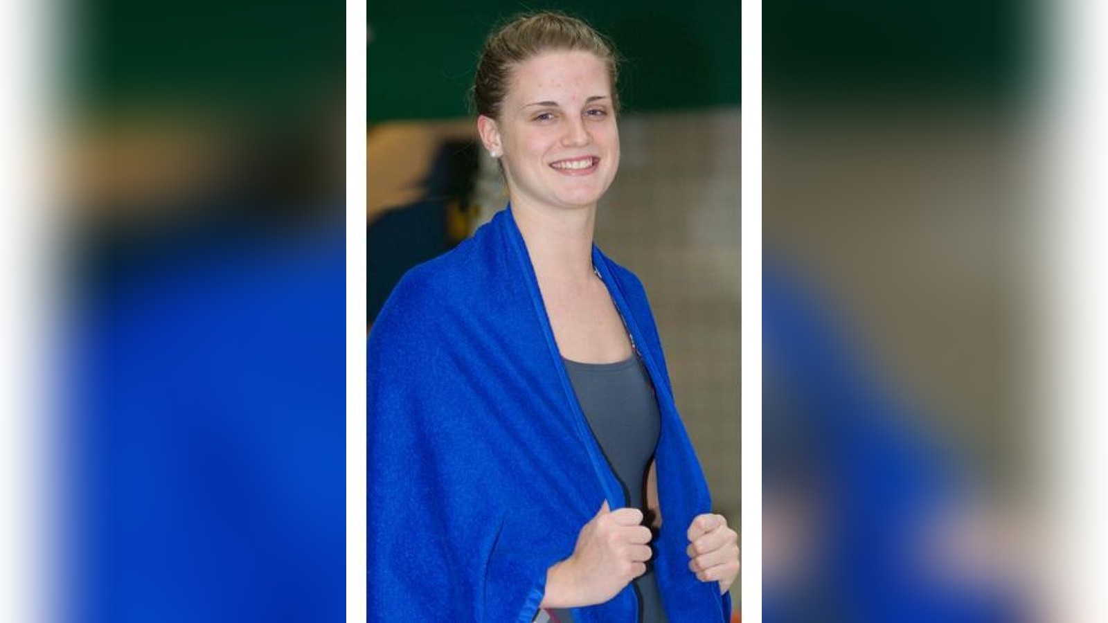 Schwimmerin Lisa Vitting von der WMAtmosphäre beeindruckt