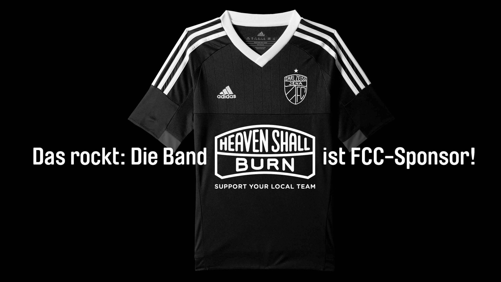 Heaven Shall Burn wird Trikotsponsor bei Carl Zeiss Jena