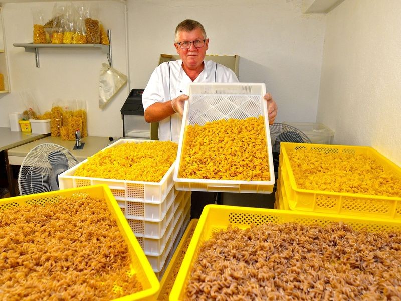 25 Jahre Nudelproduktion auf Hof Teiche Spiralen und Spaghetti