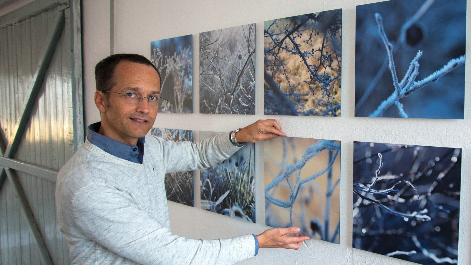 Holger Gravius will mit seinen Bilder Rätsel aufgeben