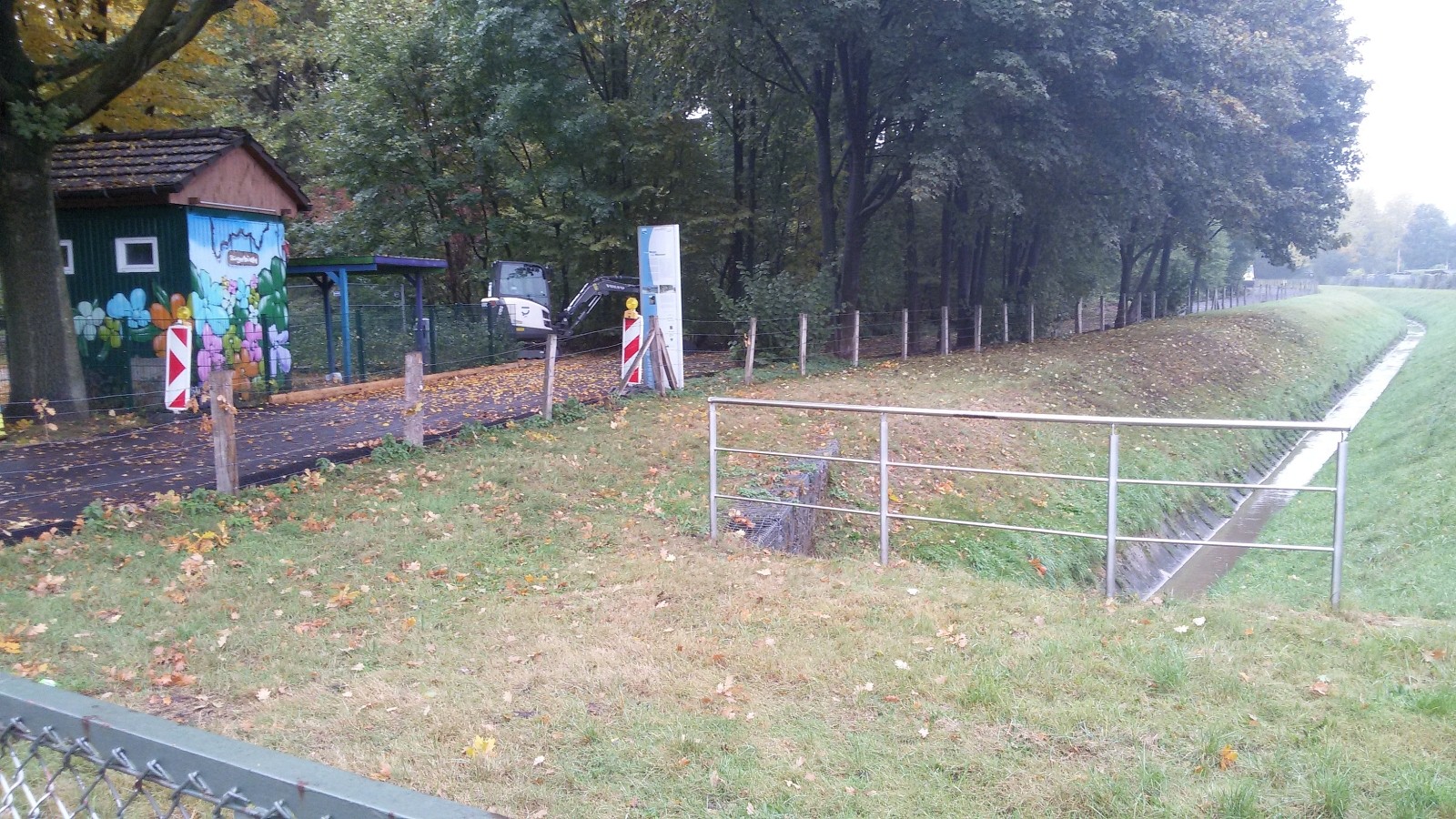 Pausmühlenbach in Essen Der Umbau beginnt
