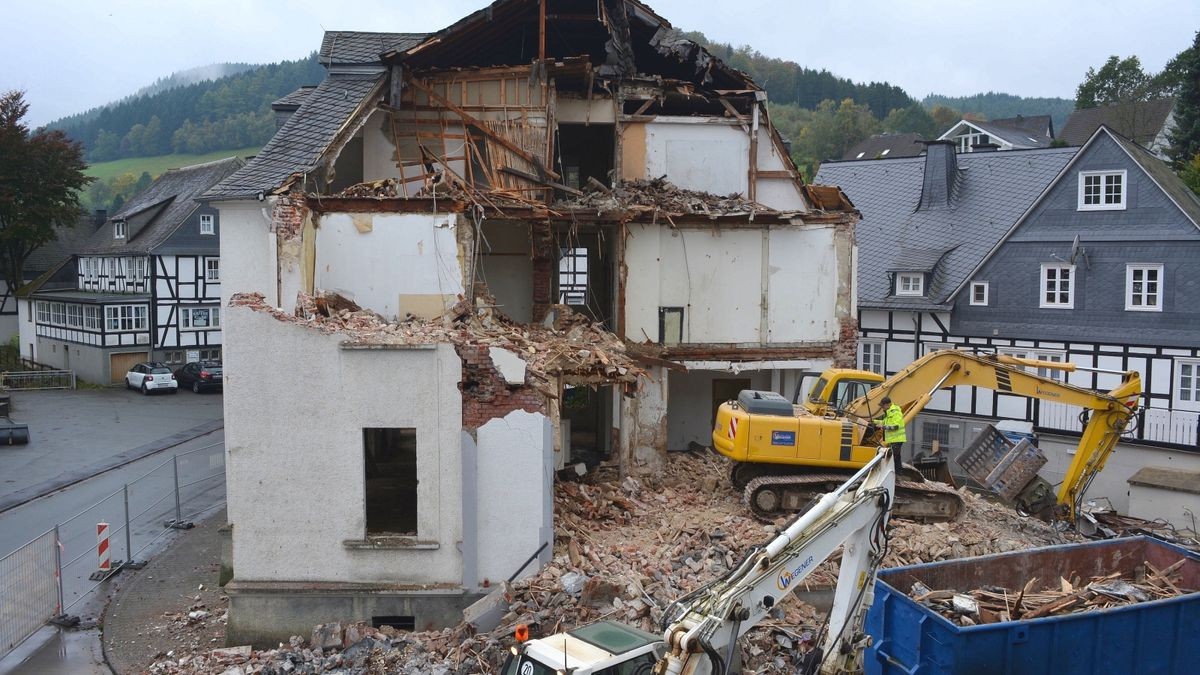 Abriss Das Ende der Biologischen Station in Bödefeld