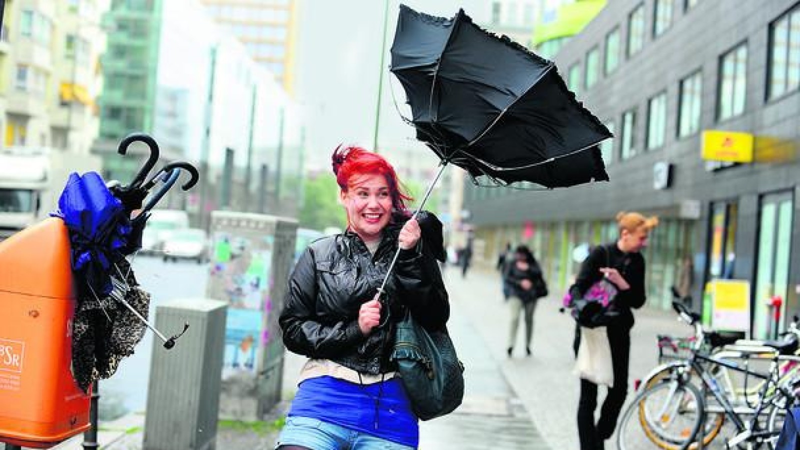 In Berlin wird es heute ganz schön stürmisch