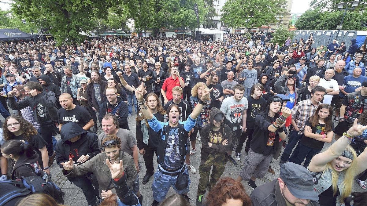 Neuntes Nord Open Air zieht Metalfans in die Essener City