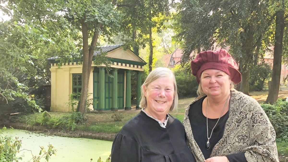 Renate Paelchen (l.) und Anja Stange 