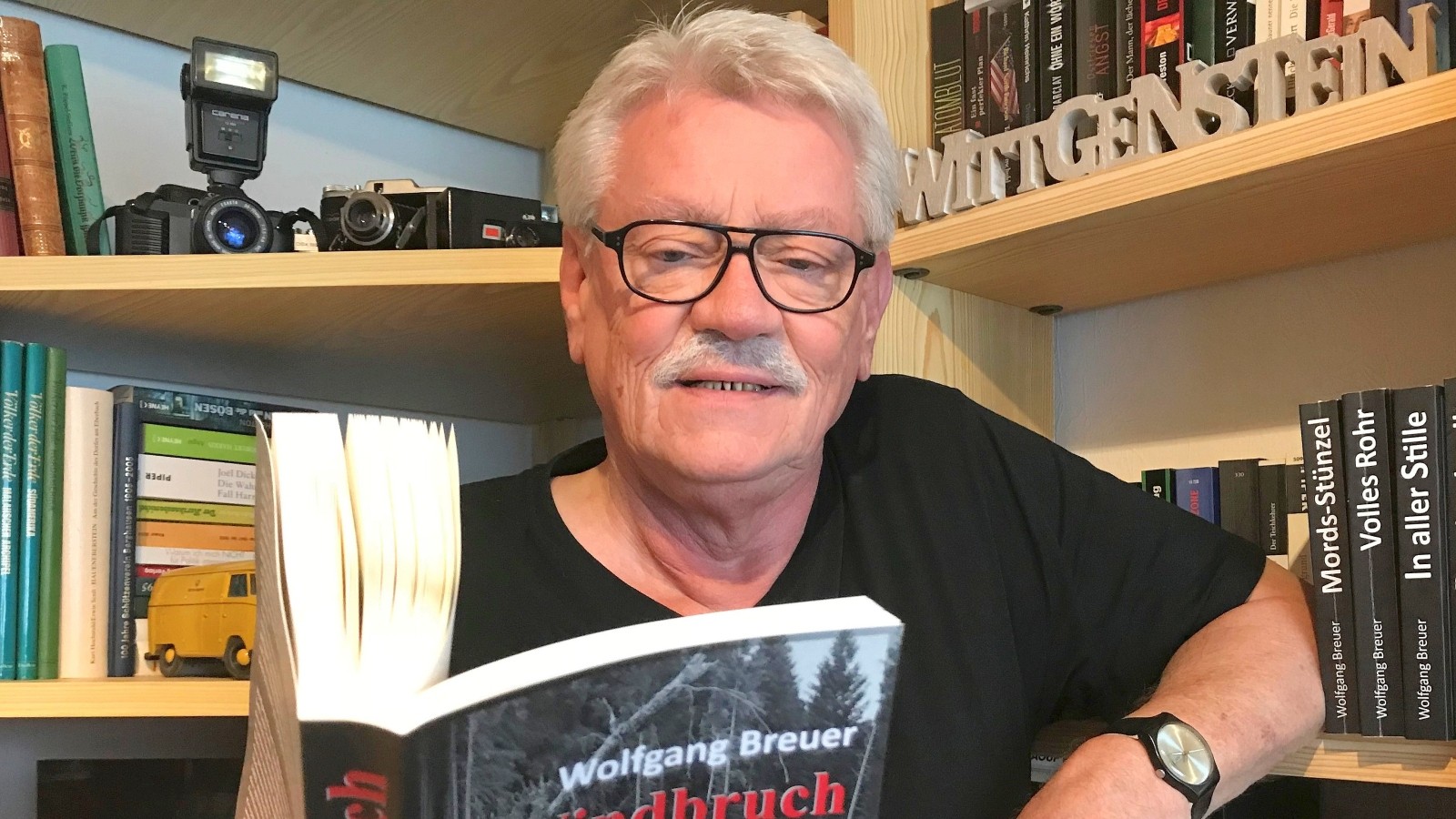 Wolfgang Breuer stellt Roman „Windbruch“ in Wittgenstein vor