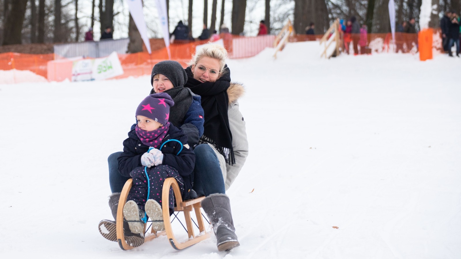 Auf die Piste, fertig, los