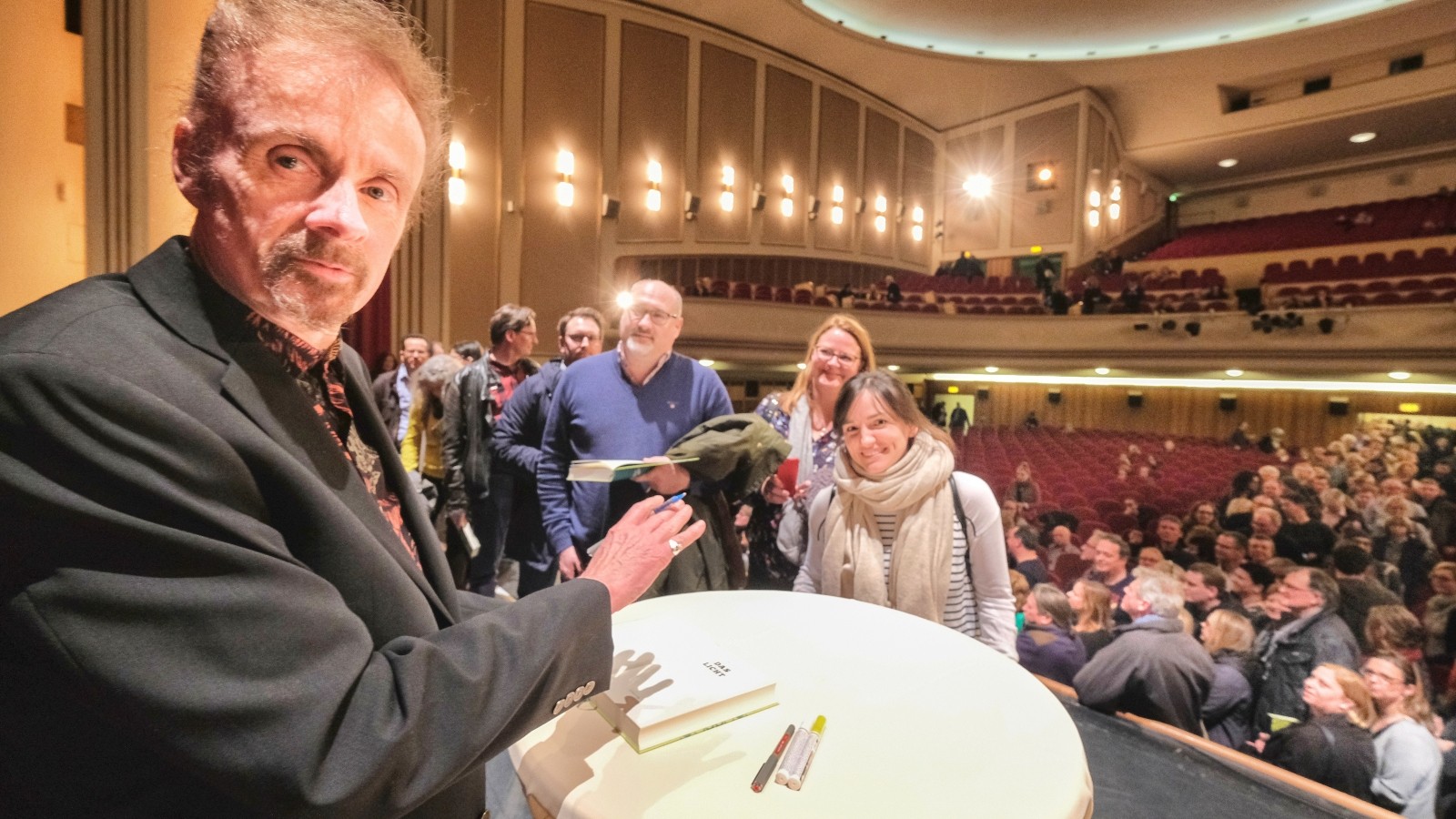 Lichtburg Starautor T.C. Boyle redet über Drogen und Trump