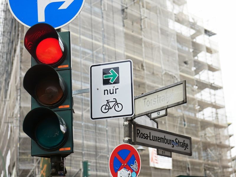 Die Ampel Zeigt Grün Sie Wollen Rechts Abbiegen www.morgenpost.de
