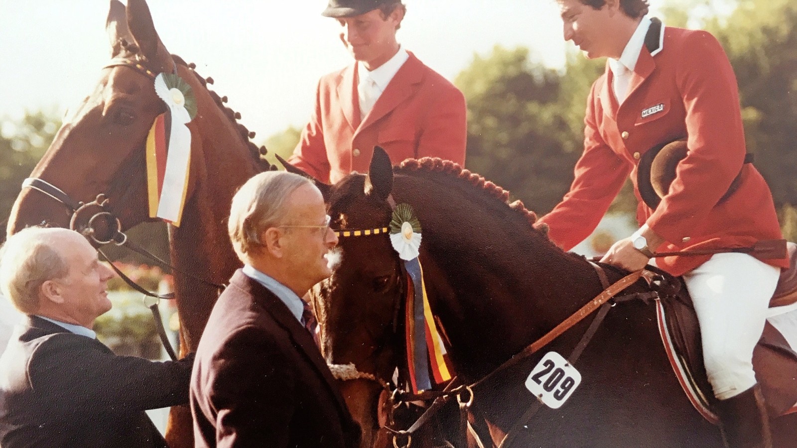 voltigiermannschaft Als die Reitwelt nach Wolfsburg blickte