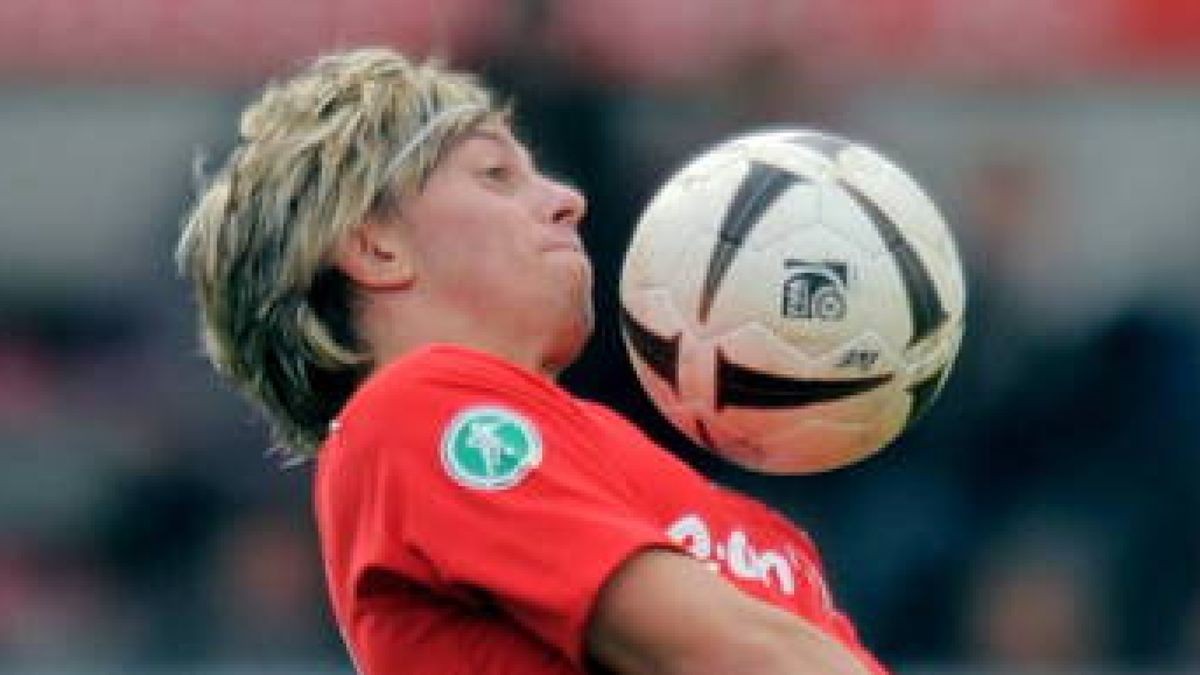 Nur selten am Ball. Stürmer Carsten Kammlott (21) kam in der laufenden Regionalliga-Saison bei RB Leipzig auf 417 von 1620 möglichen Spielminuten. Archivfoto: Sascha Fromm