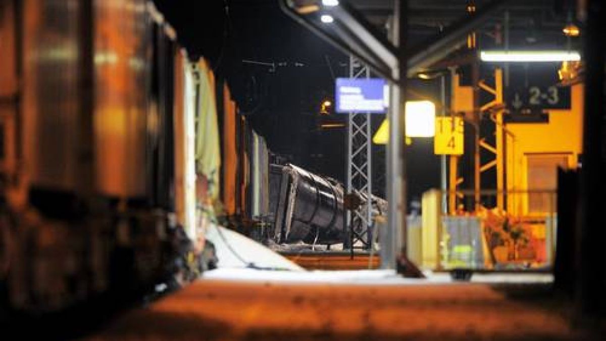 Der Zugunfall ereignete sich am Bahnhof Bleicherode Ost. Foto: Sascha Fromm