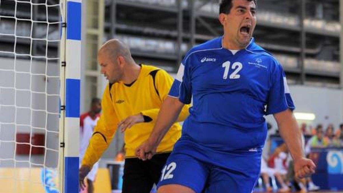 13. Special Olympics World Summer Games Athens 2011 - Handball: Griechenland - Algerien. Foto: Sascha Fromm /