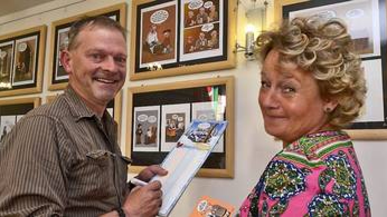 OTZCartoonist Christian Habicht gibt Signierstunde im 