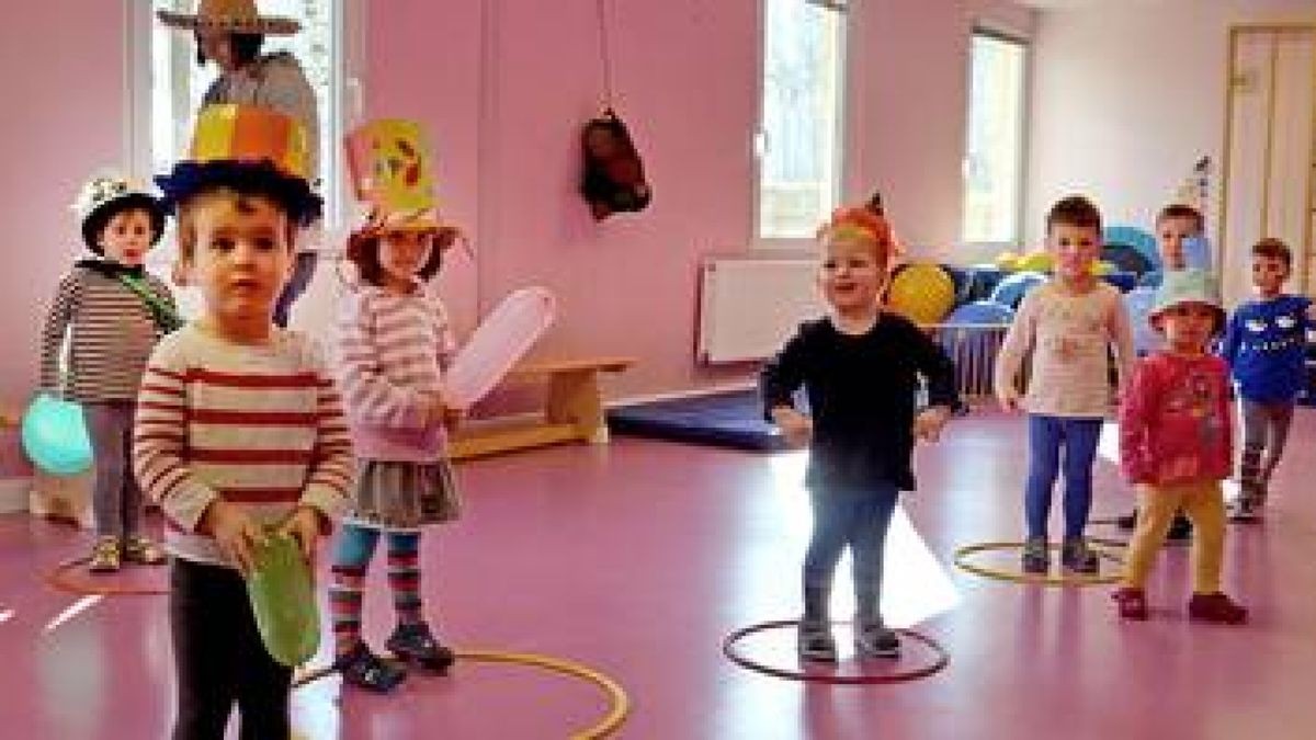 Wohlfühlen mit Wasserguss im Kneipp-Kindergarten Eisenberg