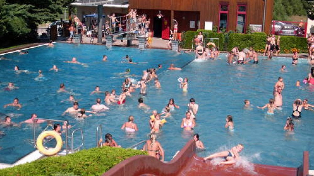 04.09. Ottmannshausen. In diesem Sommen kamen ein Drittel weniger Gäste ins Freibad. Der Schwimmmeister hofft jedoch noch auf einige sonnige Tage. Foto: privat