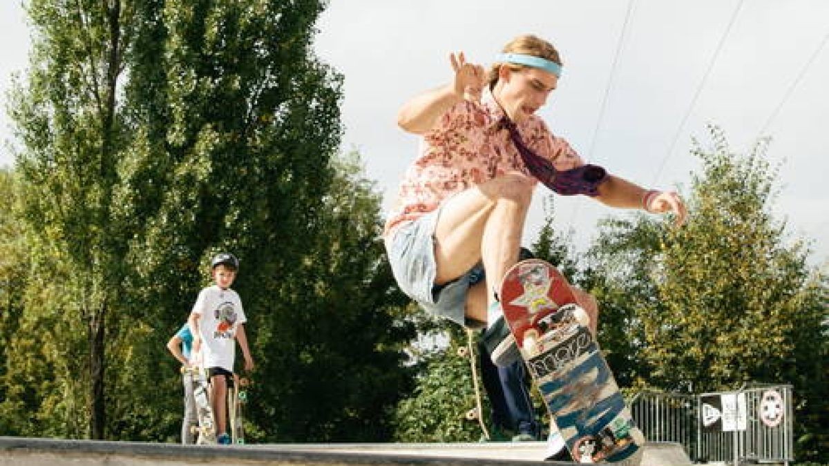 03.09. Weimar. Die 2. SK8TIES werden am kommenden Samstag in Weimar-Nord ausgetragen. Im Bild: Tommy Buder aus Jena bei der ersten Veranstaltung im letzten Jahr. Archiv-Foto: Henry Sowinski