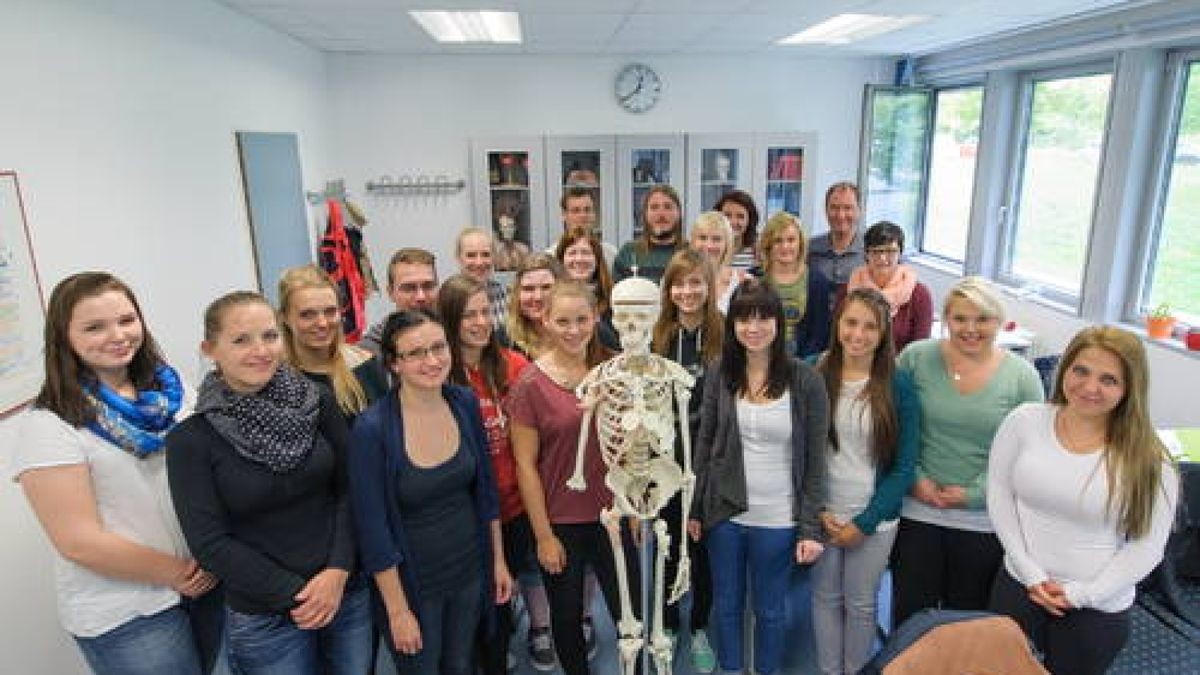 03.09. Weimar. 21 neue Krankenpflegeschüler des Kurses 2014-16 haben ihre Ausbildung im Sophien und Hufeland Klinikum begonnen. Foto: Thomas Müller