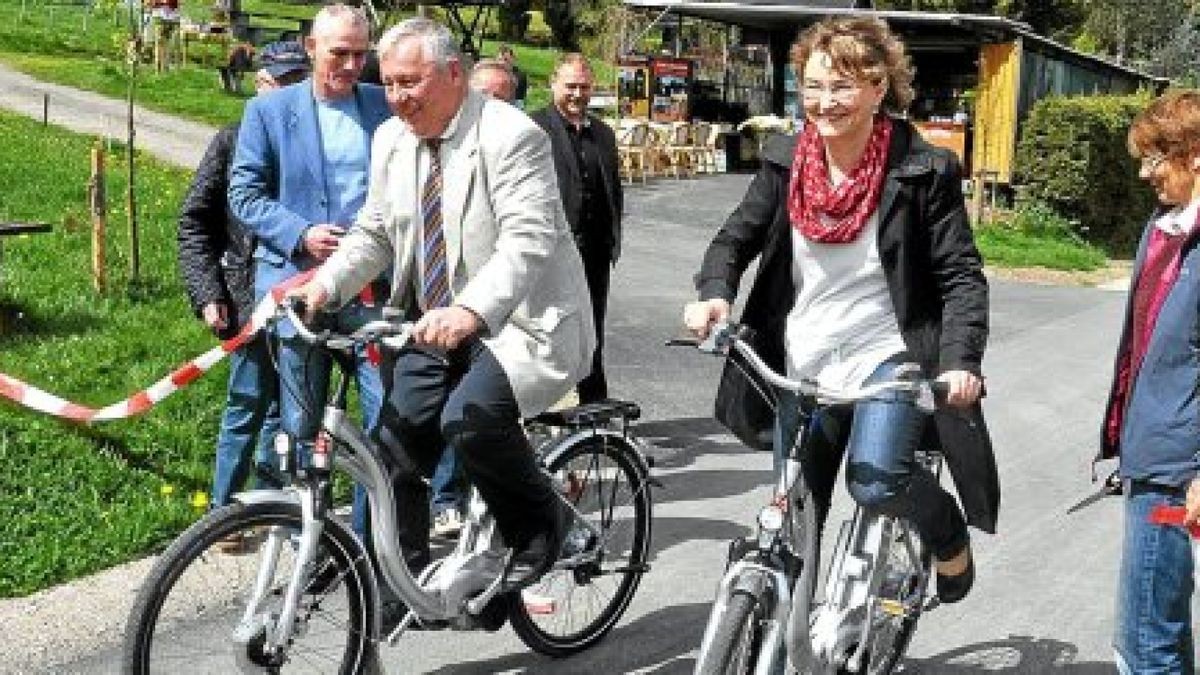 EuregioEgrensisRadweg in Bad Lobensteiner Region offiziell übergeben