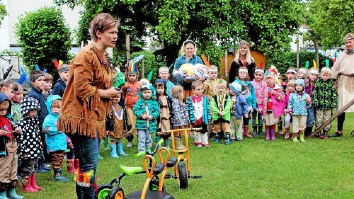 Indianerfest im Kindergarten „Käthe Kollwitz“