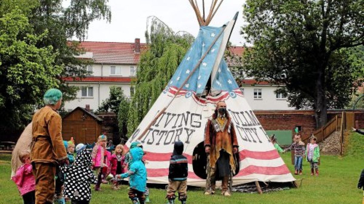 Indianerfest im Kindergarten „Käthe Kollwitz“