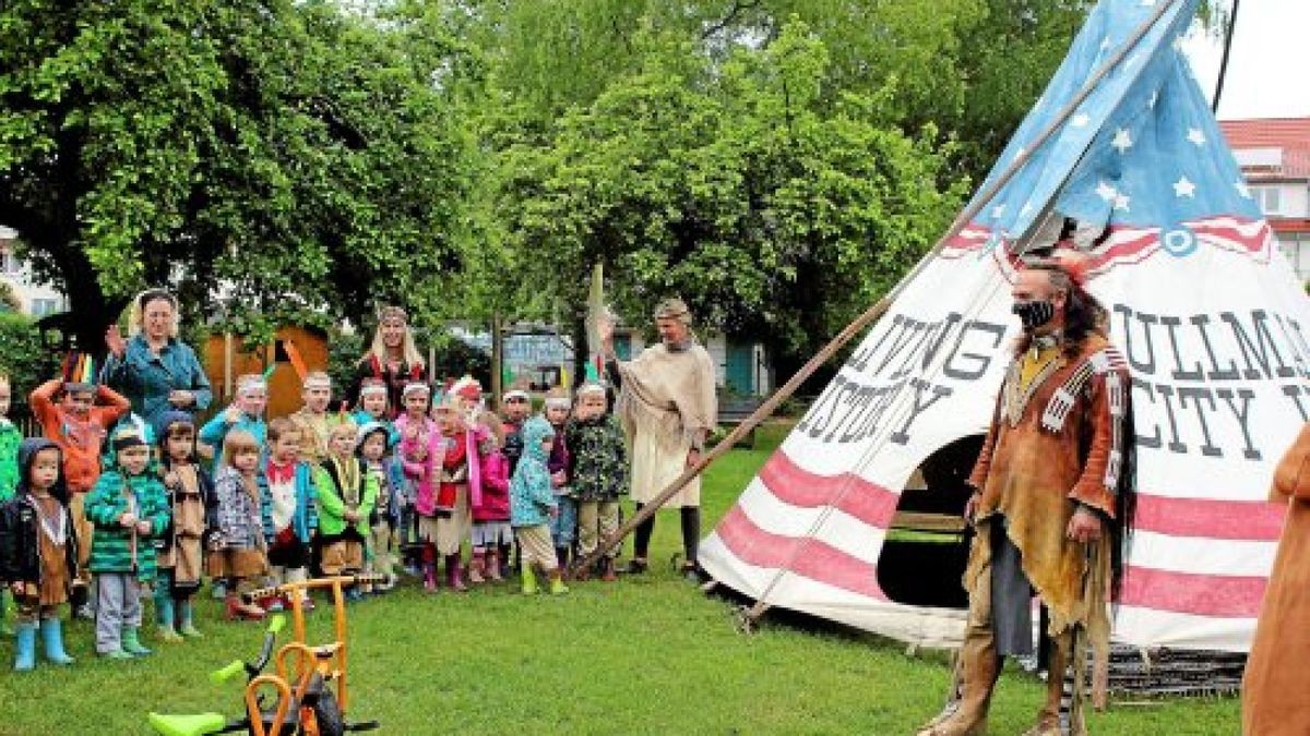 Indianerfest im Kindergarten „Käthe Kollwitz“