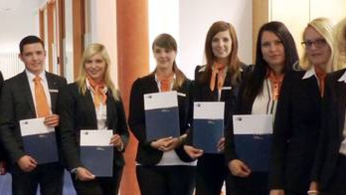 Sechs neue Nachwuchskräfte bei der Nordthüringer Volksbank