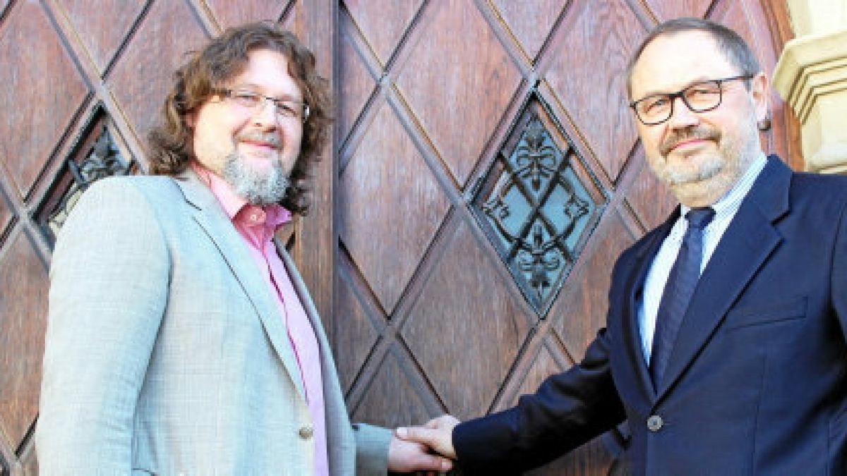 Die beiden Neuen im Eisenacher Rathaus haben sich