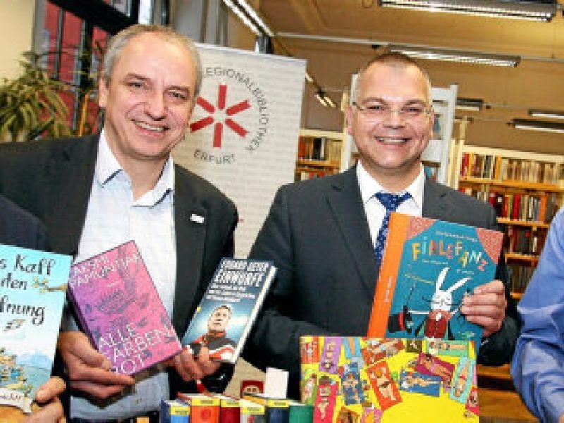 Signierte Herbstlese-Bücher gibt es ab jetzt in der Erfurter