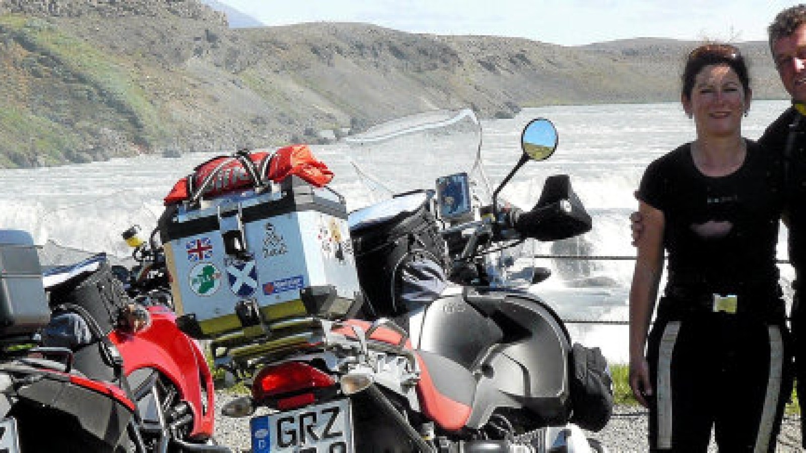 Zeulenrodaer Ehepaar bereist im Urlaub mit dem Motorrad Europa