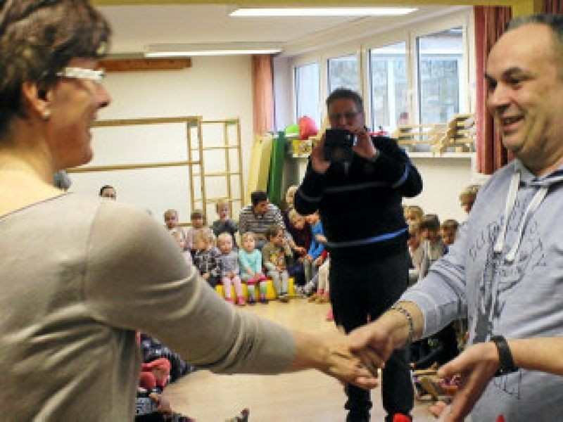 Viele Geschenke und ein Baustart zum Kindergarten-Geburtstag in Gera