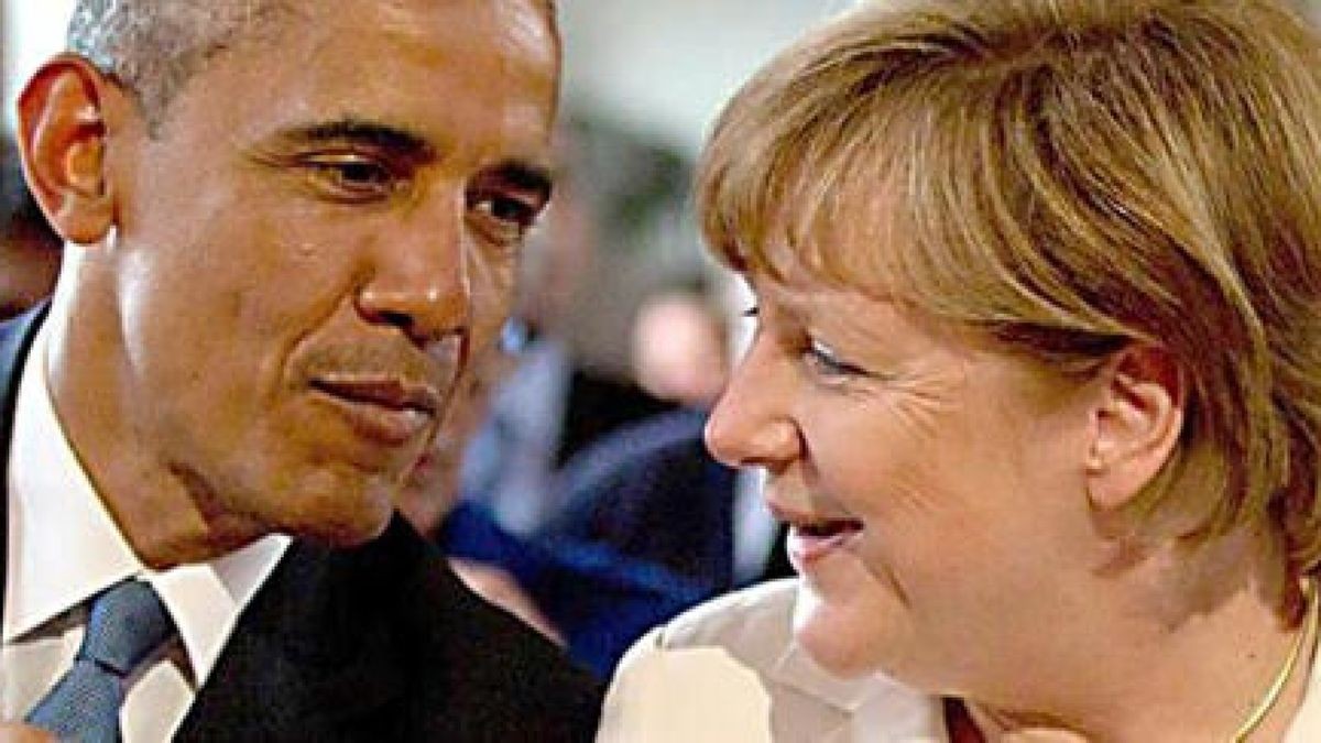 Obama landet zum letzten Besuch als USPräsident in Deutschland