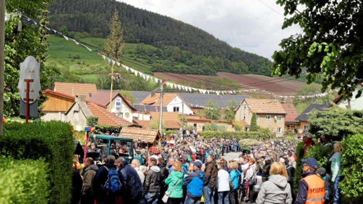 750 Jahre Altenberga mit Festumzug gefeiert