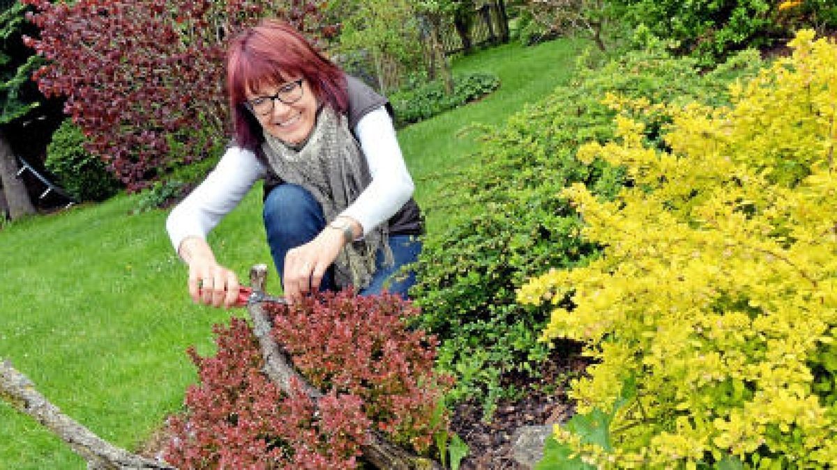 Hobbygärtnerin Steffi Lätzer aus Schleiz „Wer in einen Garten geht