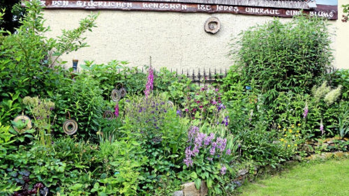 Birgitt Mayour aus Serba präsentiert ihren Garten