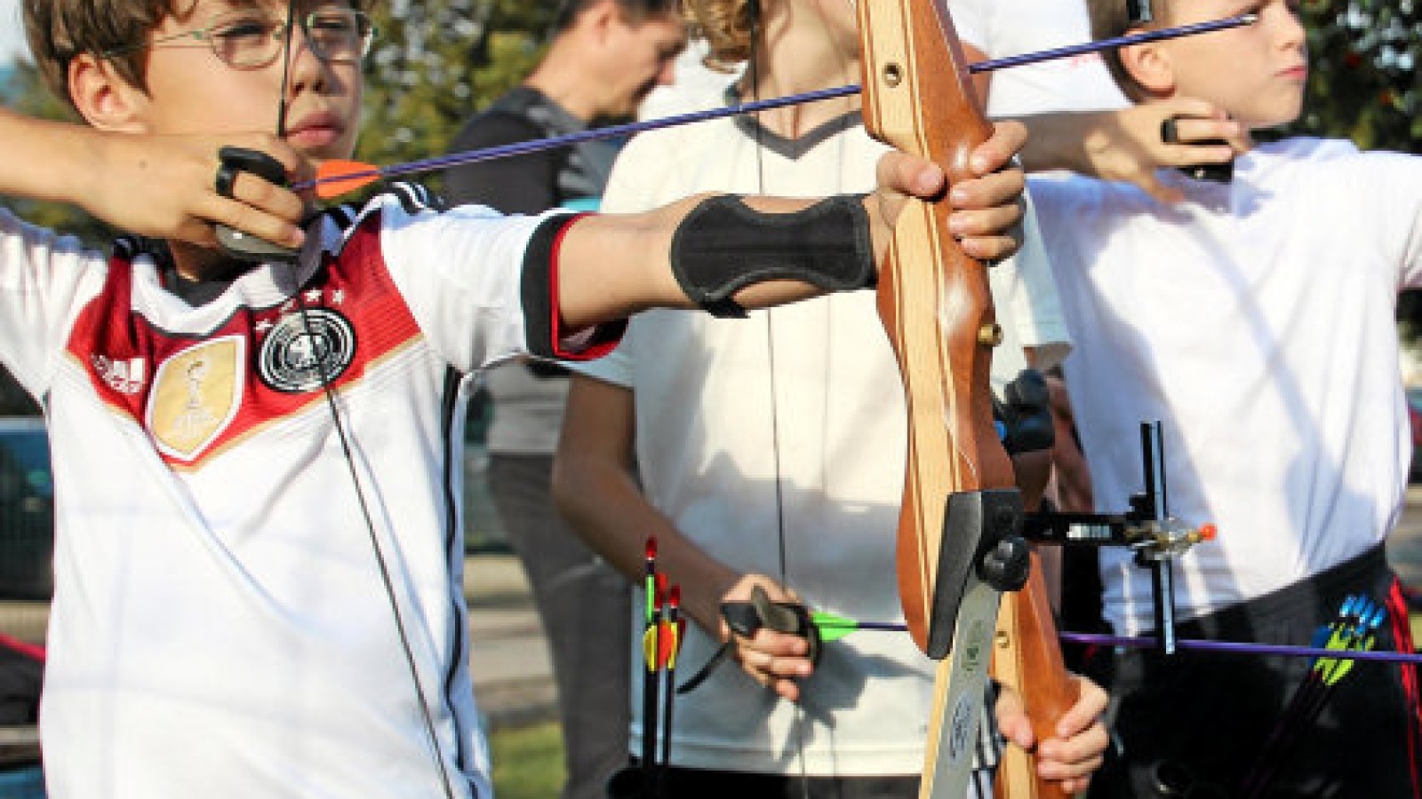 Bogenschießen Trainer - Gummiband Armkraft Training