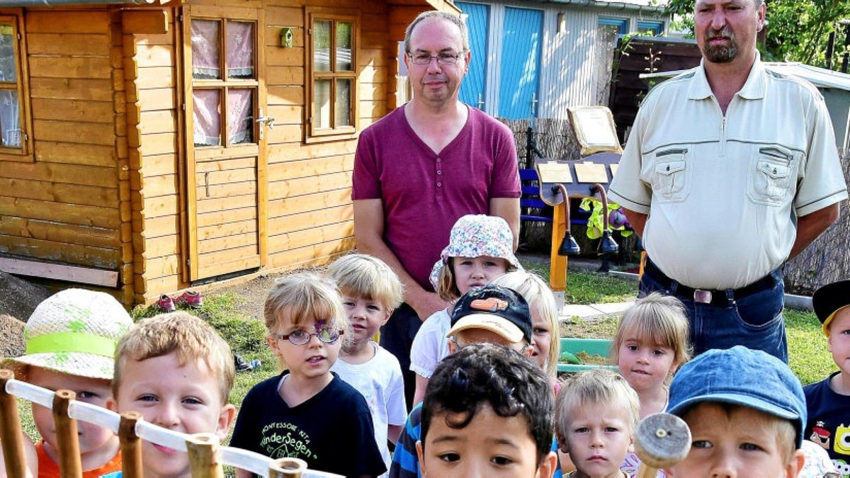 Arnstadt Neuer Lehrgarten für Kinder und Erwachsene eingeweiht