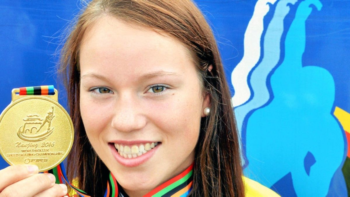 Speedskaterin Josie Hofmann wird bei erster WM StaffelWeltmeisterin