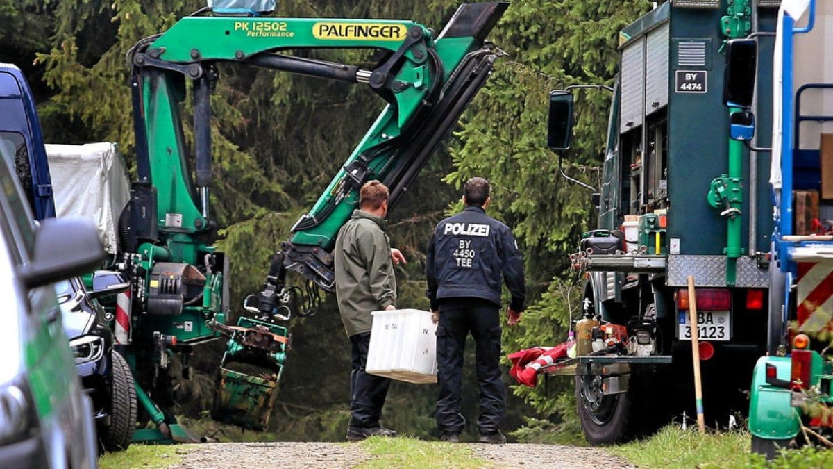 Am Fundort der Leiche des 2001 verschwundenen und getöteten Mädchens Peggy glaubten die Ermittler DNA-Spuren des mutmaßlichen NSU-Terroristen Uwe Böhnhardt gefunden zu haben. Archivfoto: Fricke/dpa