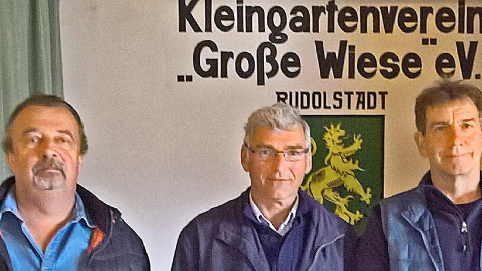 Kleingartenverein Rudolstadt Große Wiese mit neuer Leitung