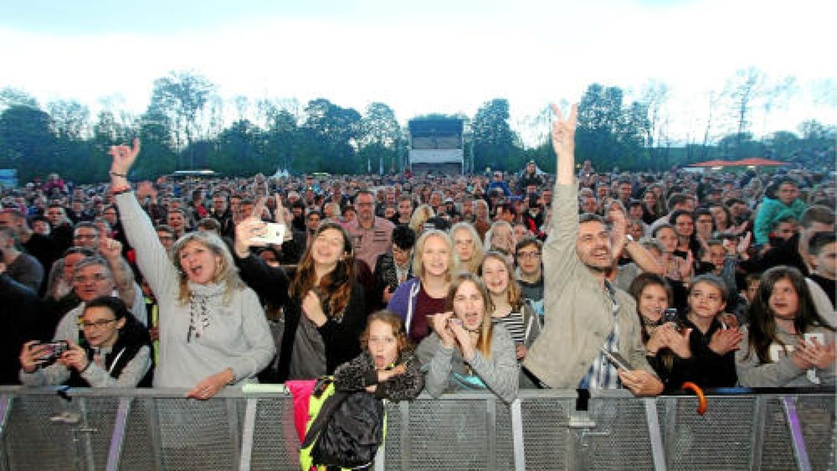 3200 Besucher zog es zum Konzert von 