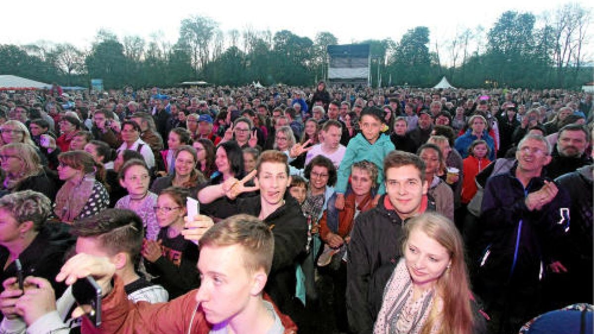 3200 Besucher zog es zum Konzert von 
